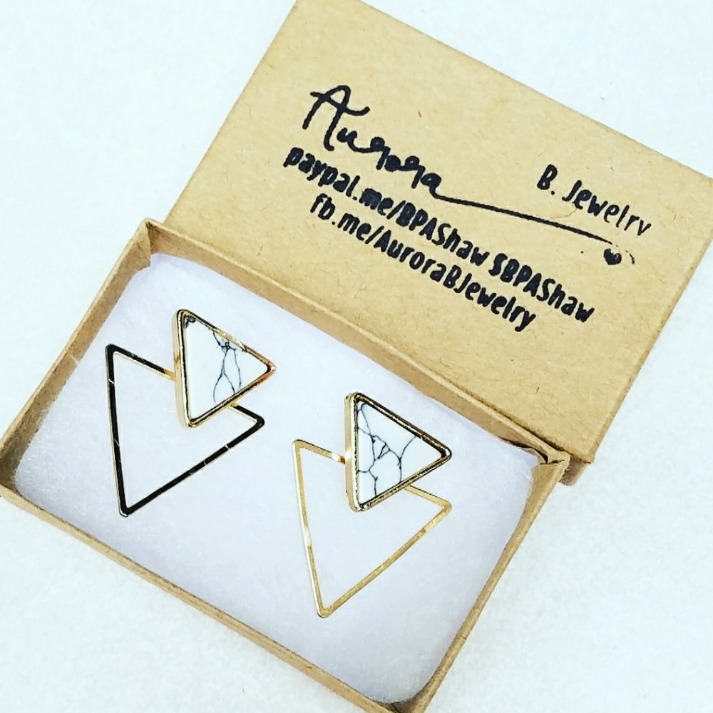 Triiodide earrings